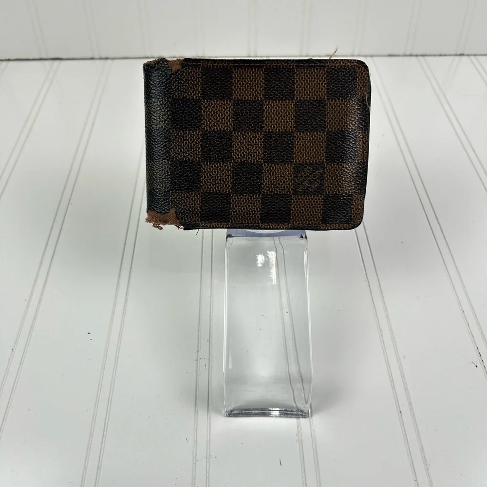 Louis Vuitton Damier Ebene Multiple Pocket Wallet Unisex - Picture 2 of 15
